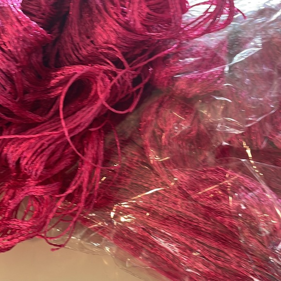 Tik Tok pink fishnet, Scarf NWT - Picture 9 of 10